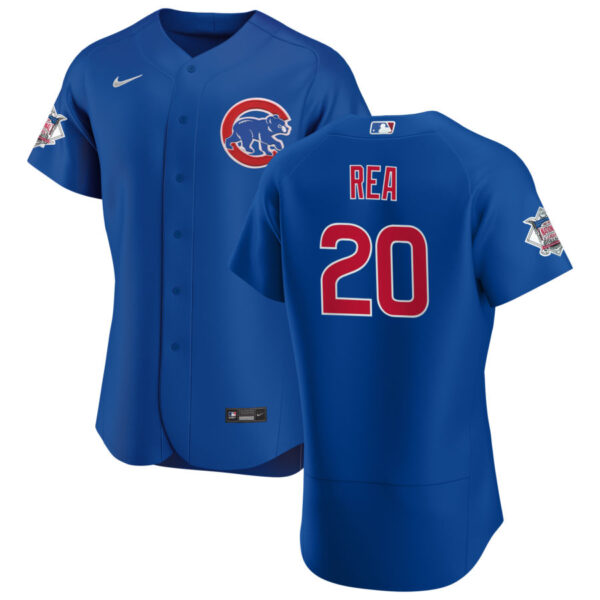 Chicago Cubs #20 Colin Rea Men's Nike Royal Alternate 2020 Authentic Player Jersey