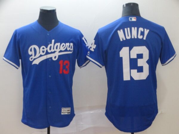 Dodgers 13 Max Muncy Royal Flexbase Jersey