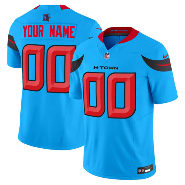 Houston Texans Blue 2024 Alternate F.U.S.E Vapor Stitched Customized Jersey