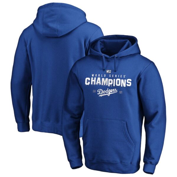 Los Angeles Dodgers 2020 World Series Champions Crush The Ball Hometown Pullover Hoodie Royal