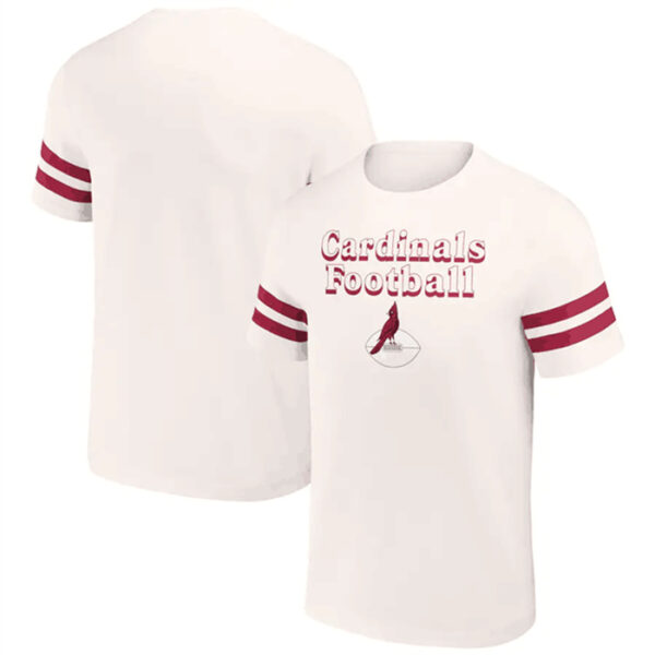 Men's Arizona Cardinals Cream X Darius Rucker Collection Vintage T-Shirt