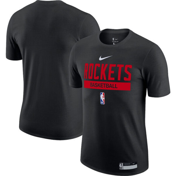 Men's Houston Rockets Black 2022 23 Legend On-Court Practice Performance T-Shirt