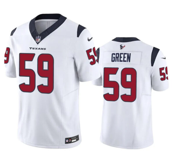 Men's Houston Texans #59 Kenyon Green White 2023 F.U.S.E Vapor Untouchable Stitched Football Jersey