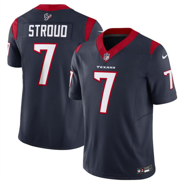 Men's Houston Texans #7 C.J. Stroud Navy 2023 F.U.S.E Vapor Untouchable Stitched Football Jersey