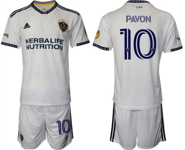 Men's Los Angeles Galaxy Home #10 Pavon Jersey