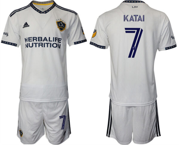 Men's Los Angeles Galaxy Home #7 Katai Jersey