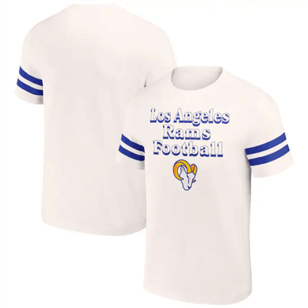 Men's Los Angeles Rams Cream X Darius Rucker Collection Vintage T-Shirt