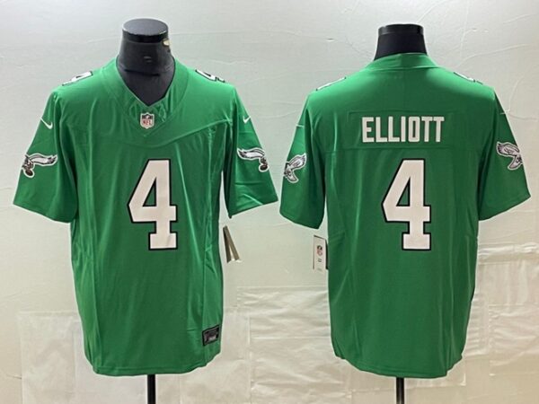 Men's Philadelphia Eagles #4 Jake Elliott Green 2023 F.U.S.E. Vapor Untouchable Limited Stitched Football Jersey