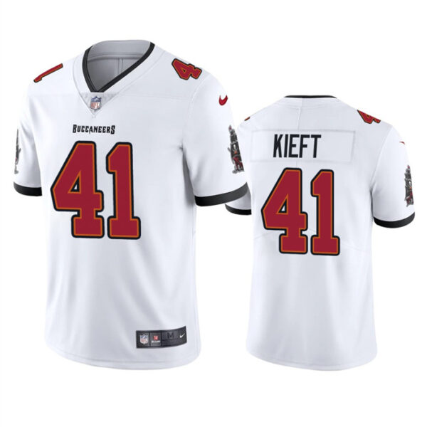 Men's Tampa Bay Buccaneers #41 Ko Kieft White Vapor Untouchable Limited Stitched Jersey