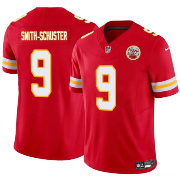 Men's Kansas City Chiefs #9 JuJu Smith-Schuster Red 2023 F.U.S.E Vapor Untouchable Limited Stitched Football Jersey