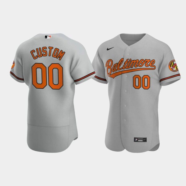 Men's Baltimore Orioles #2 Gunnar Henderson Gray Flexbase Stitched Jersey