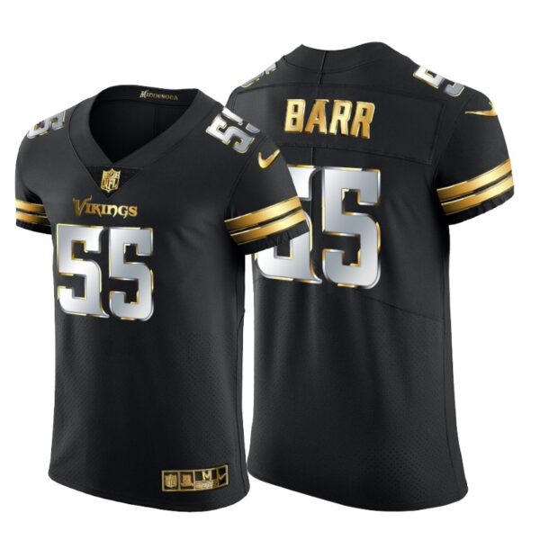 Minnesota Vikings #55 Anthony Barr Men's Nike Black Edition Vapor Untouchable Elite NFL Jersey