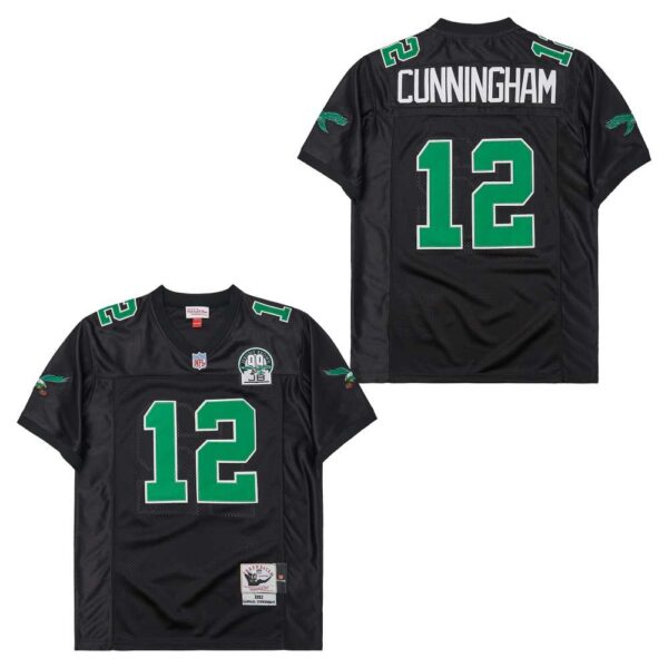 Mitchell&Ness Eagles #12 Throwback NFL Jerseys