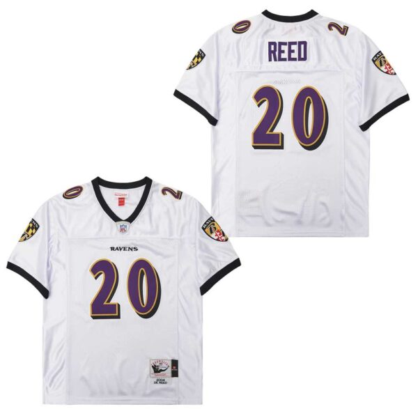 Mitchell&Ness Ravens #20 M&N Throwback Jersey