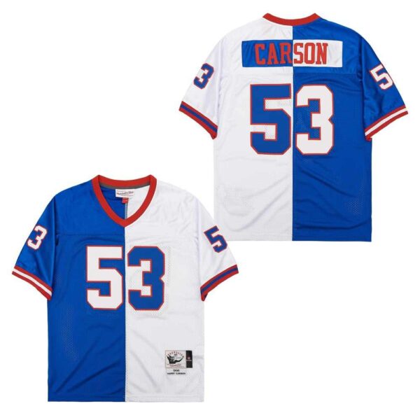 Mitchell And Ness Bills #53 Throwback Stitched NFL Jersey