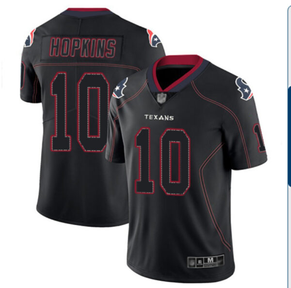 Nike Texans 10 DeAndre Hopkins Black Shadow Legend Limited Jersey