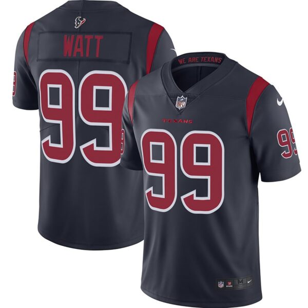 Nike Texans 99 J.J. Watt Navy Youth New 2019 Color Rush Limited Jersey