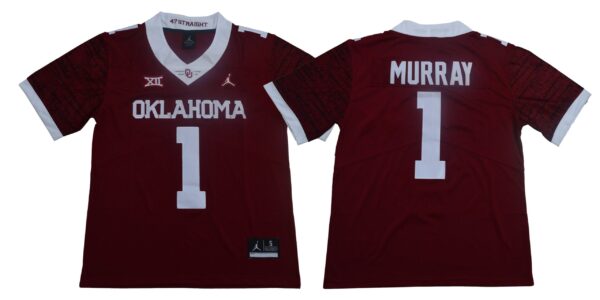 Oklahoma Sooners 1 Kyler Murray Red 47 Game Winning Streak College Football Jersey