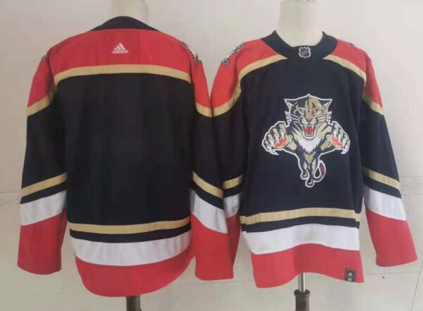 Panthers Blank Black 2020-21 Reverse Retro Adidas Jersey