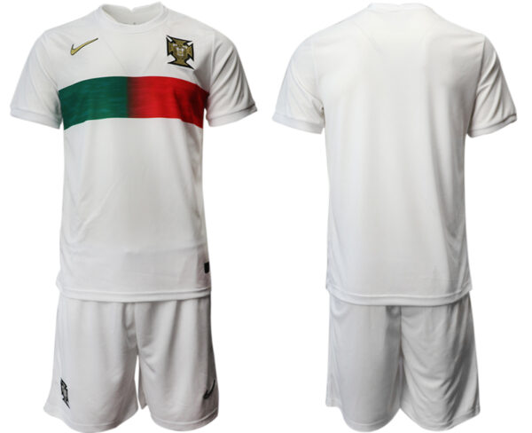 Portugal Blank Away 2022 FIFA World Cup Qatar Soccer Jersey