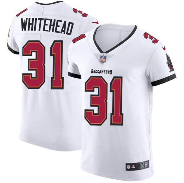 Tampa Bay Buccaneers #31 Jordan Whitehead Men's Nike White Vapor Elite Jersey