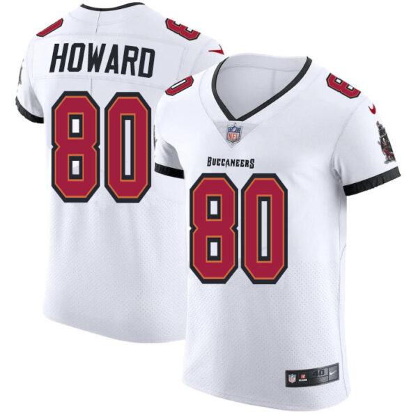 Tampa Bay Buccaneers #80 O.J. Howard Men's Nike White Vapor Elite Jersey