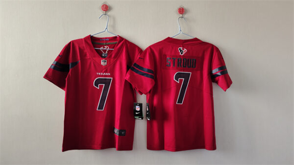 Women's Houston Texans #7 C.J. Stroud Red Vapor Untouchable Limited Stitched Jerseys