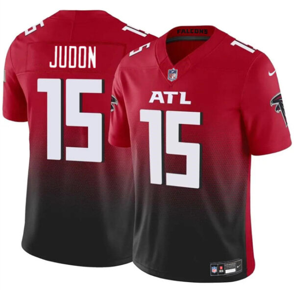 Youth Atlanta Falcons #15 Matthew Judon Red Black 2024 F.U.S.E Vapor Untouchable Limited Stitched Football Jersey