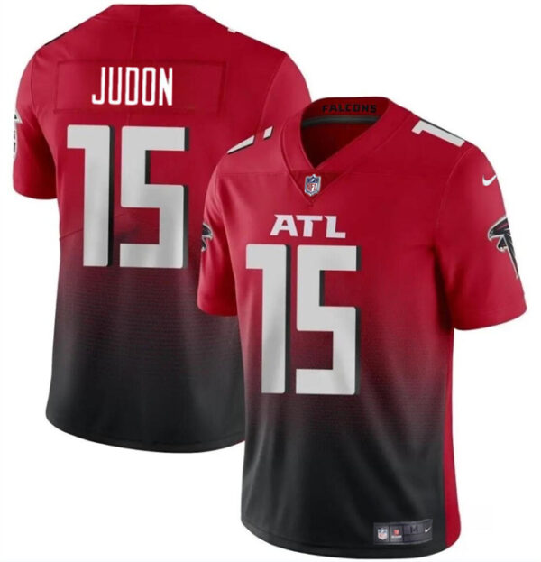 Youth Atlanta Falcons #15 Matthew Judon Red Black Vapor Untouchable Limited Stitched Football Jersey